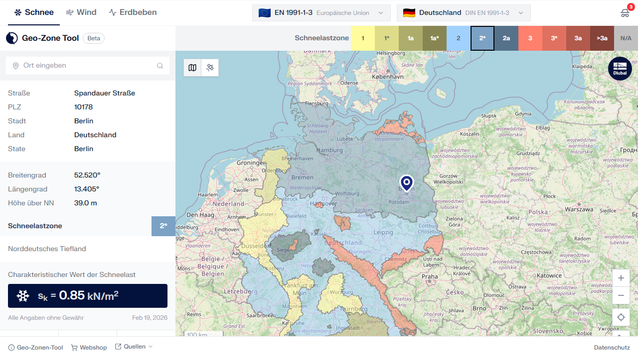 GeoZone-Webanwendung