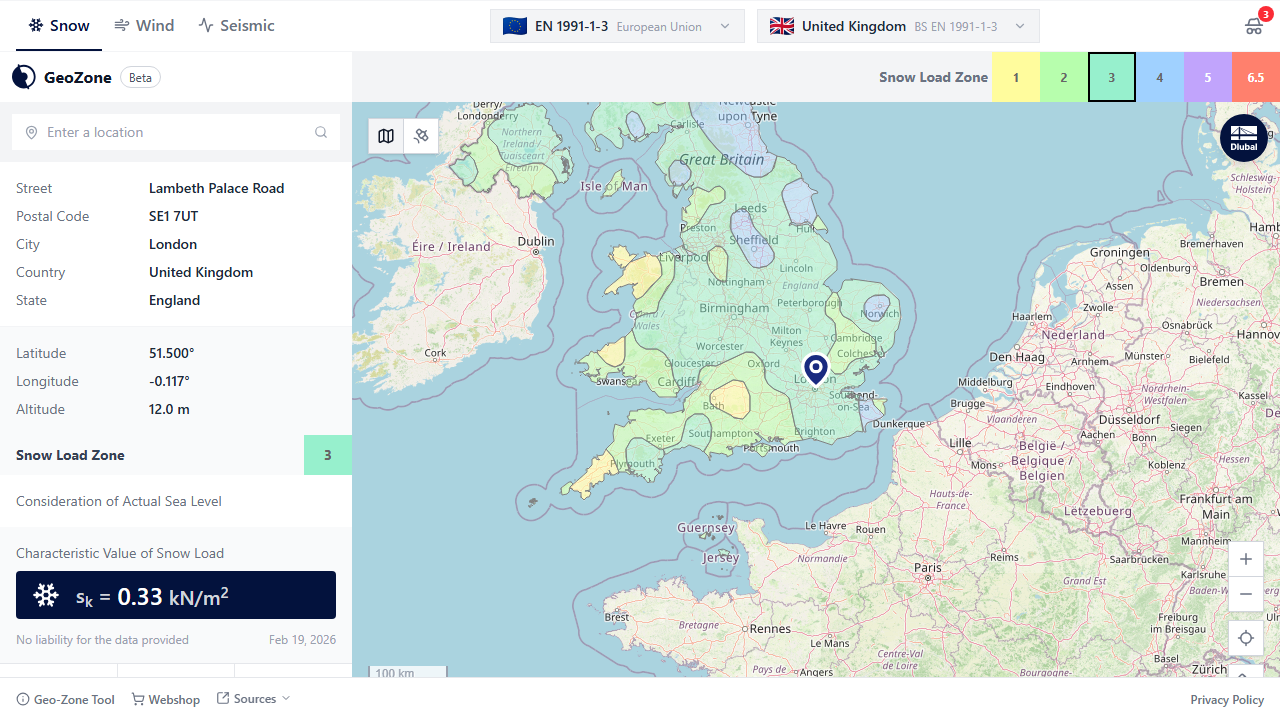 GeoZone web application